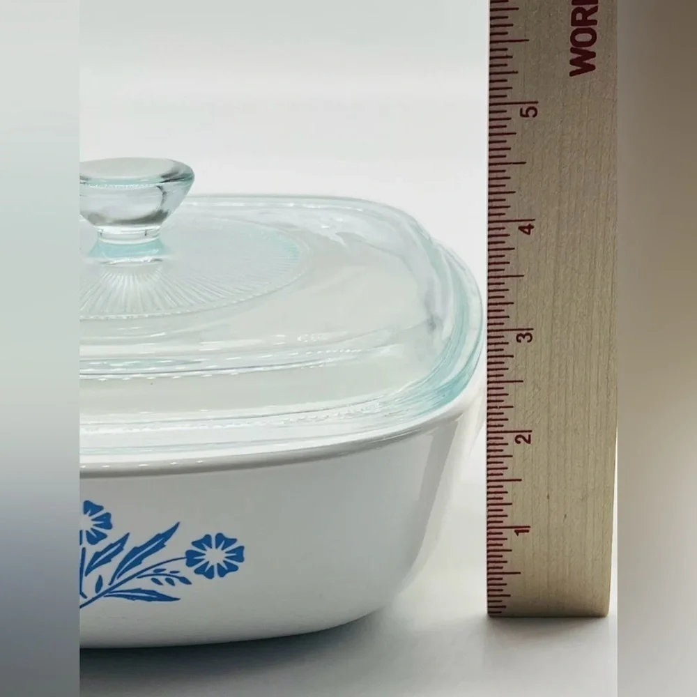 RARE 1 Quart Corning Ware P-1-B - Ribbed 37 Pyrex A 7C A Lid EXCELLENT CONDITION